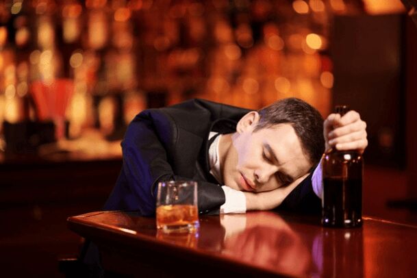 With an increase in the dose of alcohol before sex, you will fall asleep